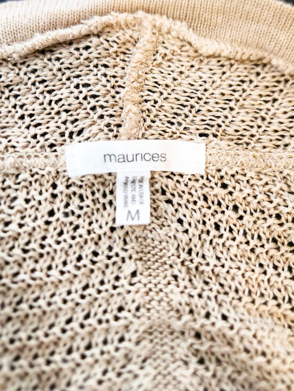 Maurices Open Front Duster Cardigan Women's Size Medium - Picture 5 of 8